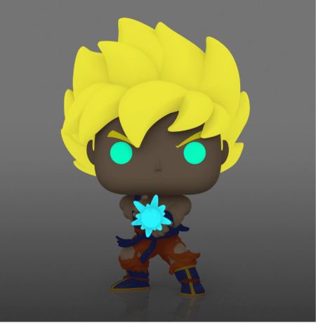 Figurine Funko Pop Dragon Ball Z #948 Goku Super Saiyan Kamehameha - Glow in the dark