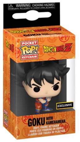 Figurine Funko Pop Dragon Ball Z Goku Kamehameha - Porte clés Métallique