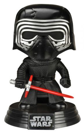 Figurine Funko Pop Star Wars 7 : Le Réveil de la Force #77 Kylo Ren - Sans capuche