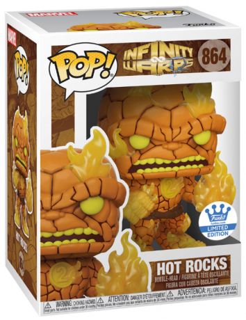 Figurine Funko Pop Infinity Warps #864 Hot Rocks