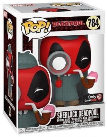 Figurine Funko Pop Deadpool [Marvel] #784 Sherlock Deadpool