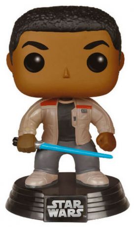 Figurine Funko Pop Star Wars 7 : Le Réveil de la Force #85 Finn - Avec Sabre Laser