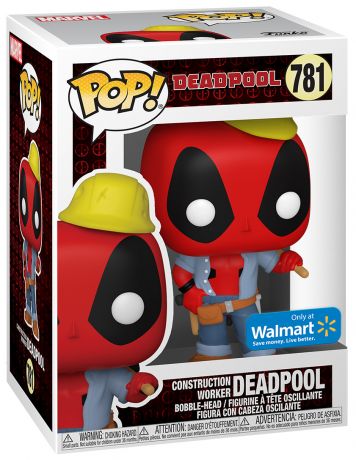 Figurine Funko Pop Deadpool [Marvel] #781 Construction worker Deadpool