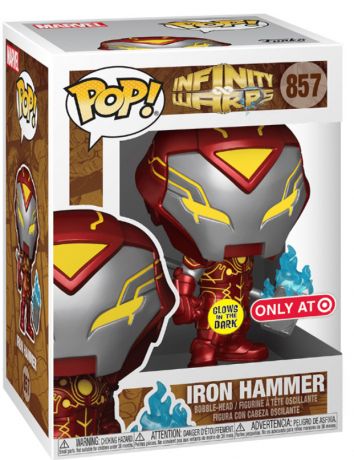 Figurine Funko Pop Infinity Warps #857 Iron Hammer -  Glow in the Dark