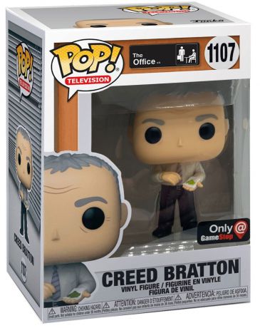 Figurine Funko Pop The Office #1107 Creed Bratton avec haricots mungo