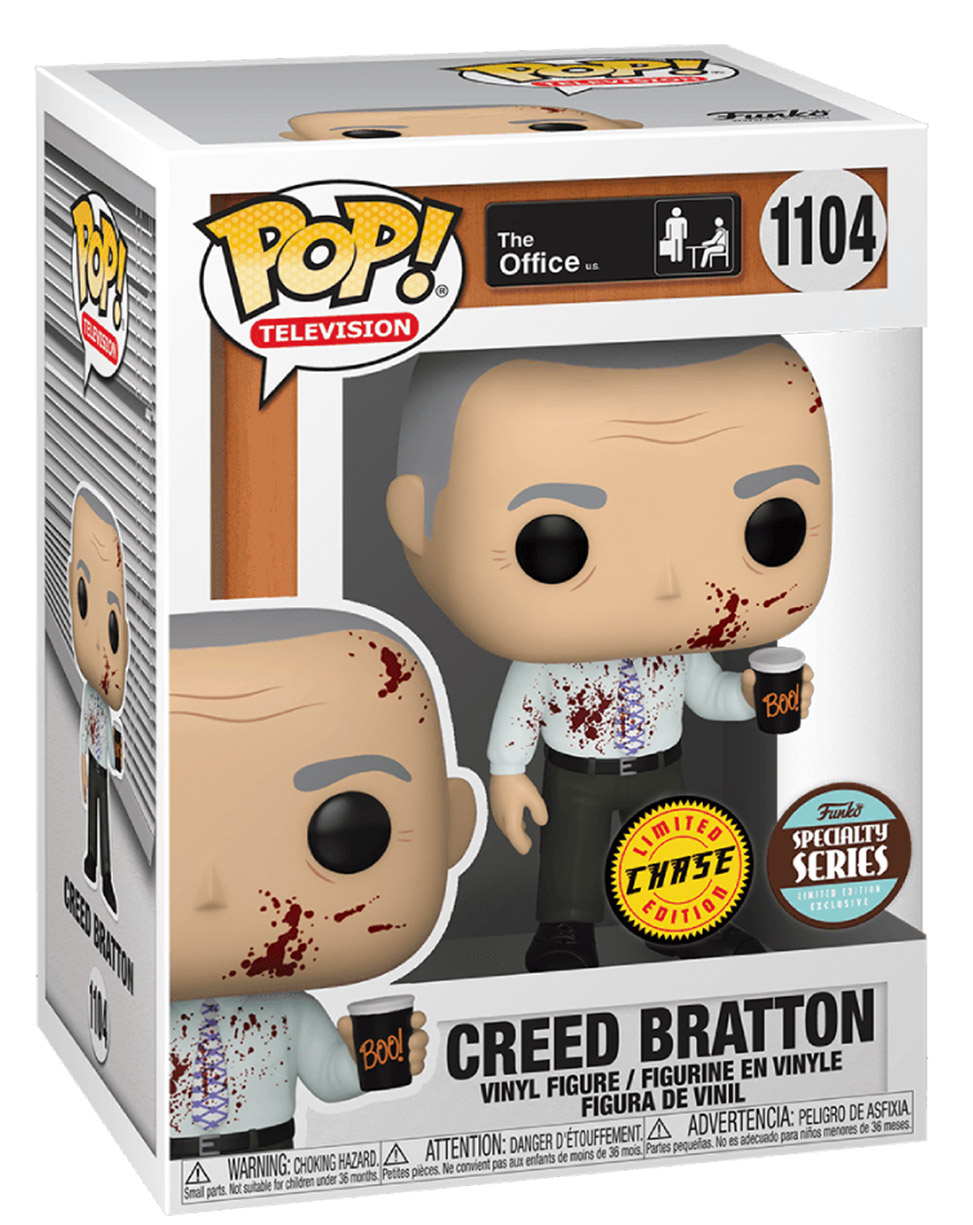 Figurine Pop The Office 1104 pas cher Creed Bratton (Ensanglanté