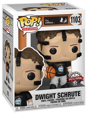Figurine Funko Pop The Office #1103 Dwight Schrute Basketball