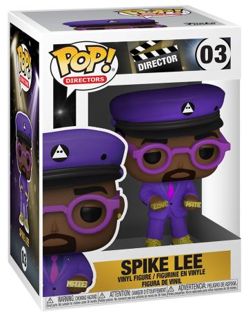 Figurine Funko Pop Directeurs #03 Spike Lee avec costume violet