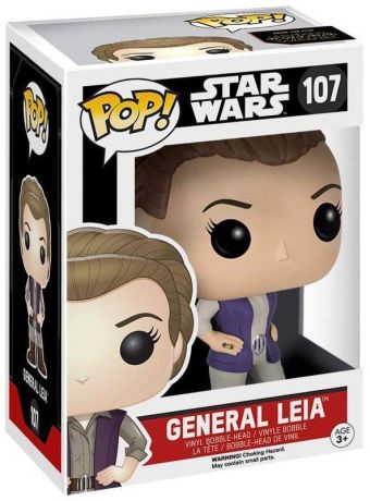 Figurine Funko Pop Star Wars 7 : Le Réveil de la Force #107 Général Leia