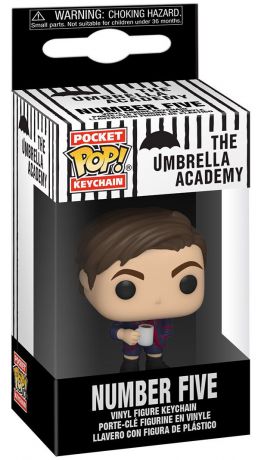 Figurine Funko Pop The Umbrella Academy Numéro 5 - Porte clés