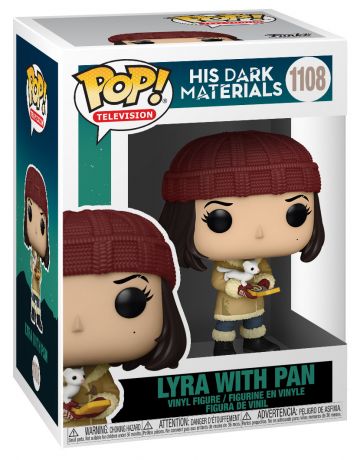 Figurine Funko Pop His Dark Materials : À la croisée des mondes #1108 Lyra avec Pan