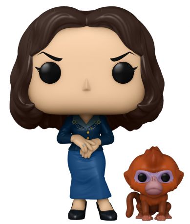 Figurine Funko Pop His Dark Materials : À la croisée des mondes #1111 Mrs Coulter avec Daem