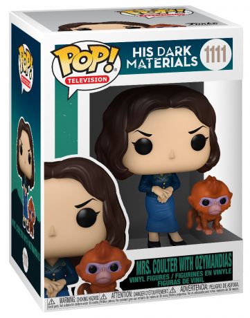 Figurine Funko Pop His Dark Materials : À la croisée des mondes #1111 Mrs Coulter avec Daem