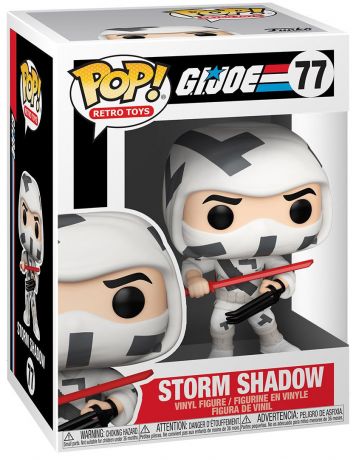 Figurine Funko Pop Hasbro #77 Version 2 Storm Shadow (G.I.Joe)