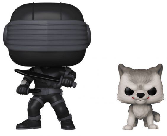 Figurine Funko Pop Hasbro #78 Snake Eyes avec Timber (G.I.Joe)