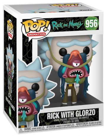 Figurine Funko Pop Rick et Morty #956 Rick avec Glorzo