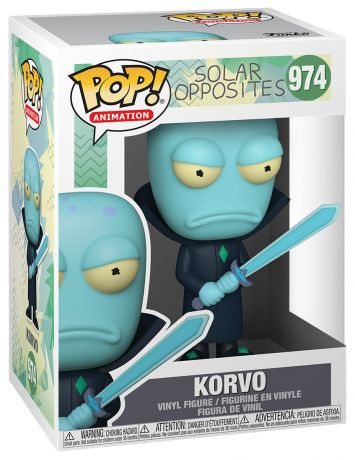 Figurine Funko Pop Solar Opposites #974 Korvo