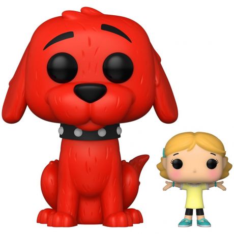 Figurine Funko Pop Clifford le gros chien rouge #27 Clifford avec Emily Elizabeth