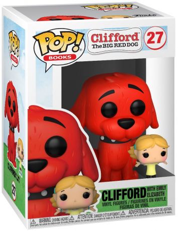 Figurine Funko Pop Clifford le gros chien rouge #27 Clifford avec Emily Elizabeth