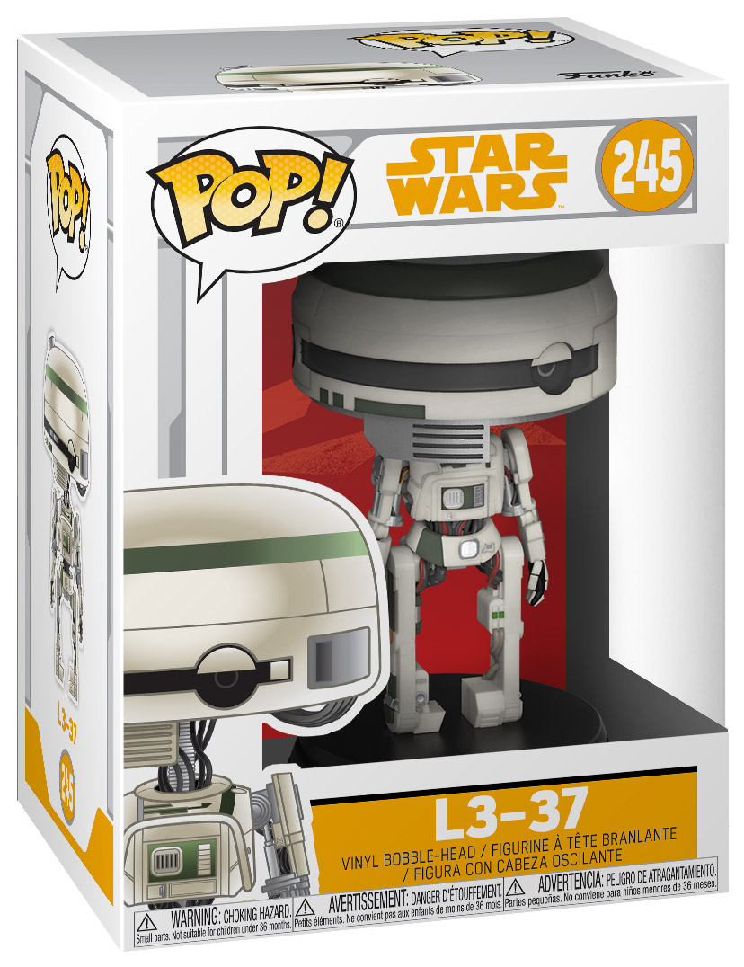 Pop Star Wars Solo L3-37 Vinyl Figure : Funko: Amazon.pl