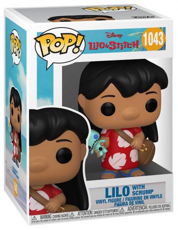 Figurine Funko Pop Lilo et Stitch [Disney] #1043 Lilo avec Scrump