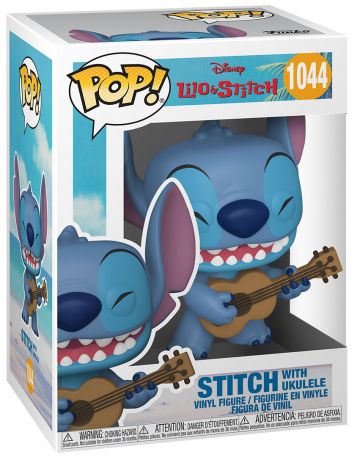 Figurine Funko Pop Lilo et Stitch [Disney] #1044 Stitch avec ukulélé 
