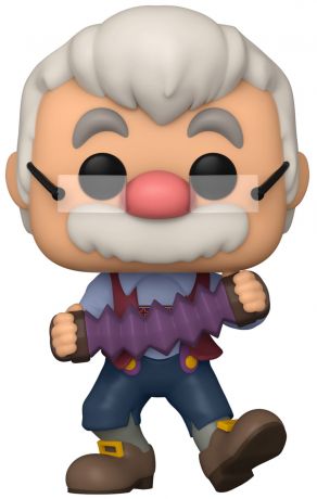 Figurine Funko Pop Pinocchio  #1028 Geppetto avec accordéon 