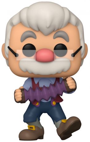 Figurine Funko Pop Pinocchio  #1028 Geppetto avec accordéon 