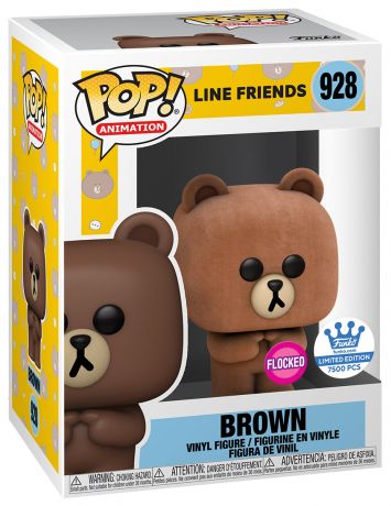 Figurine Funko Pop Line Friends #928 Brown - Flocked