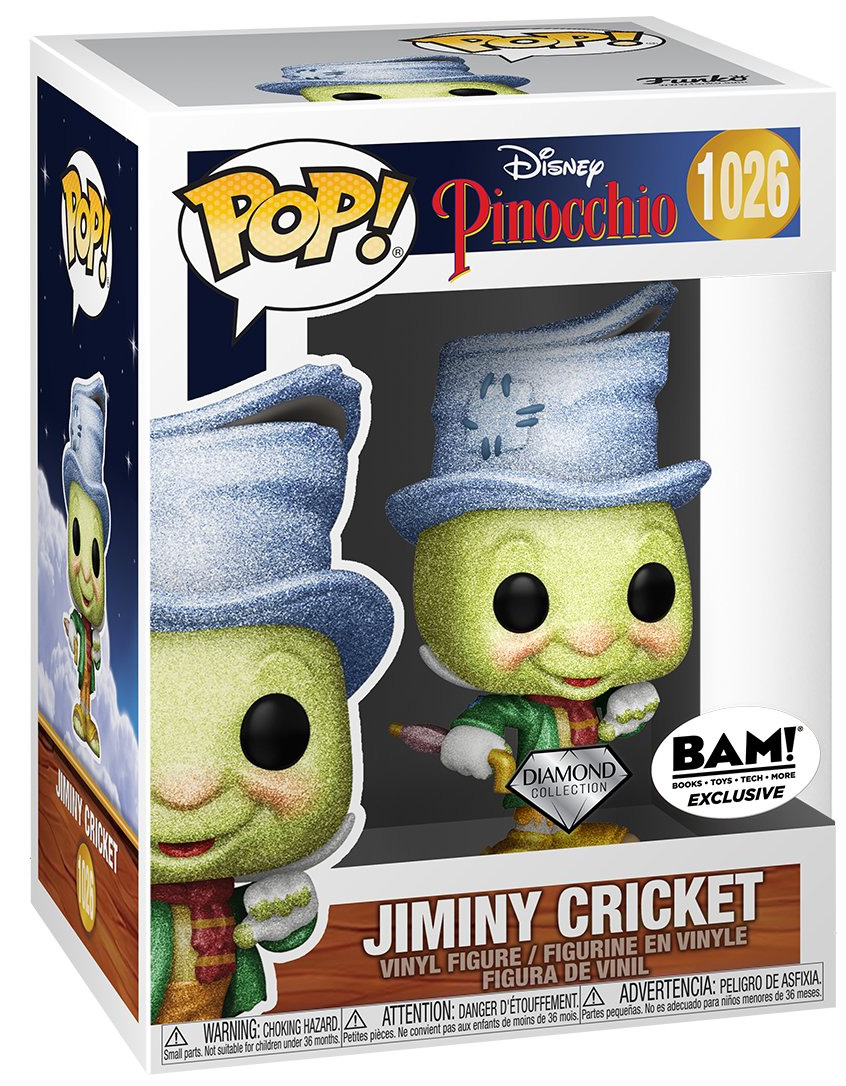 Funko POP 1026 Disney Pinocchio Jiminy Cricket – BE – Testé