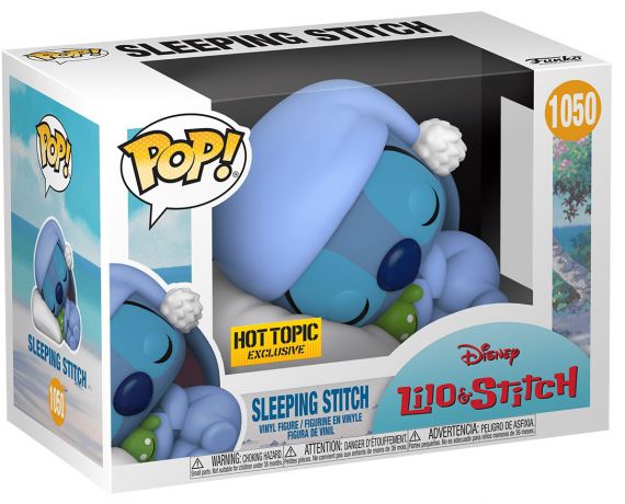 Figurine Pop Lilo et Stitch [Disney] #1050 pas cher : Stitch dort