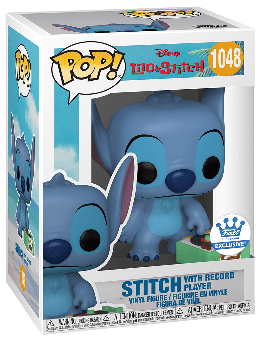 Figurine Pop Lilo et Stitch [Disney] #1048 pas cher : Stitch avec  enregistrement