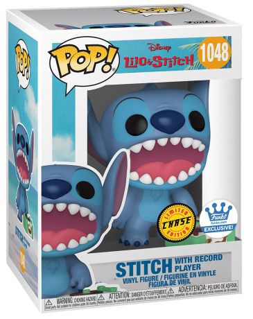 Figurine Funko Pop Lilo et Stitch [Disney] #1048 Stitch avec enregistrement [Chase]