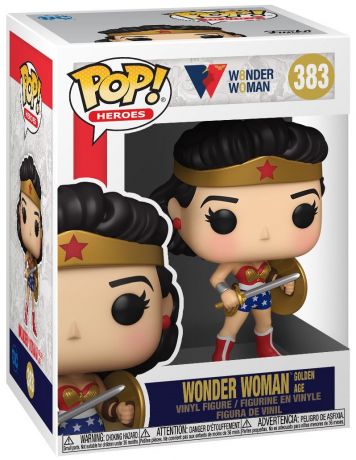 Figurine Funko Pop Wonder Woman 80 ans #383 Wonder Woman Âge d'or 1950
