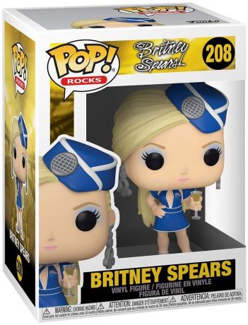 Figurine Funko Pop Britney Spears #208 Britney Spears Hôtesse