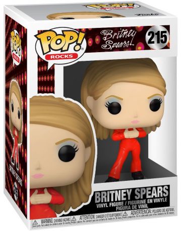 Figurine Funko Pop Britney Spears #215 Britney Spears Oops I Did it Again Catsuit