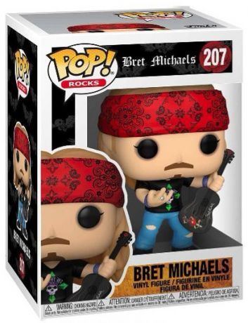 Figurine Funko Pop Bret Michaels #207 Bret Michaels