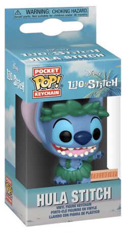 Figurine Funko Pop Lilo et Stitch [Disney] Hula Stitch - Porte clés