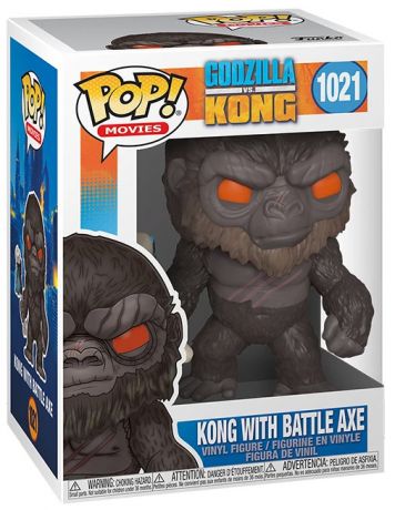 Figurine Funko Pop Godzilla vs Kong #1021 Kong avec Axe