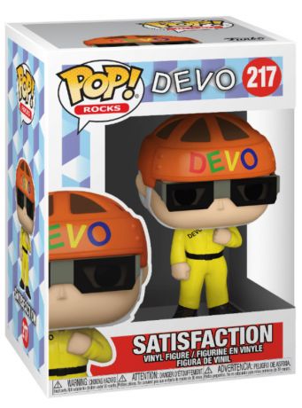 Figurine Funko Pop Devo #217 Satisfaction costume jaune