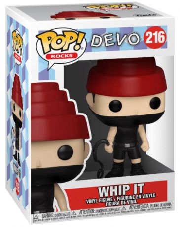 Figurine Funko Pop Devo #216 Whip It avec fouet