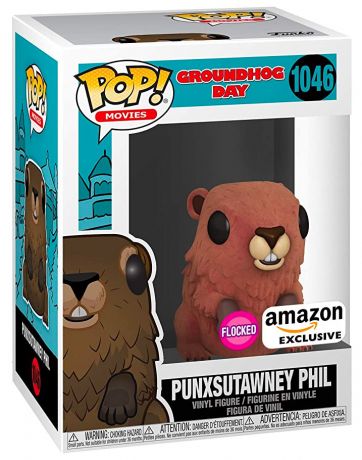 Figurine Funko Pop Un jour sans fin #1046 Punxsutawney Phil - Flocked