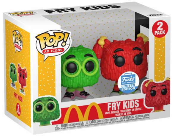 Figurine Funko Pop McDonald's Fry Kids - Pack 2