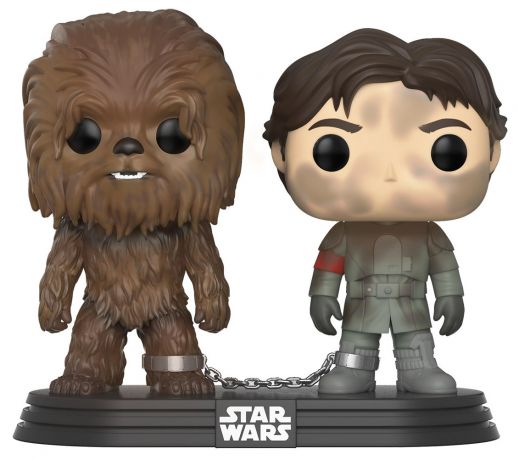 Figurine Funko Pop Solo : A Star Wars Story Han Solo & Chewbacca - 2 Pack