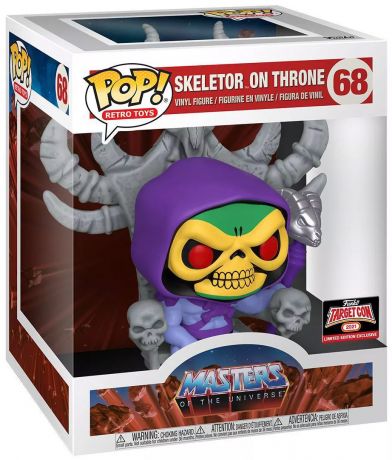 Figurine Funko Pop Les Maîtres de l'univers #68 Skeletor sur trône - 25 cm 