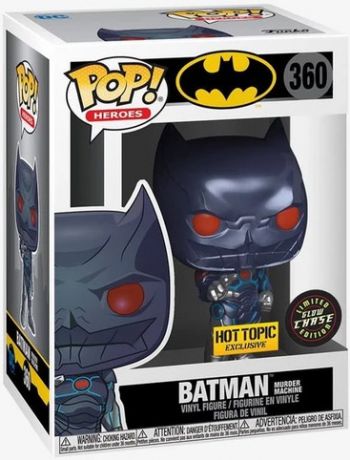 Figurine Funko Pop Batman [DC] #360 Batman Murder Machine Glow in the Dark [Chase]