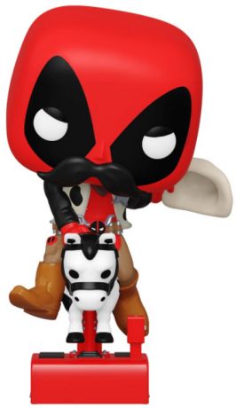 Figurine Funko Pop Deadpool [Marvel] #99 Sheriff Deadpool Riding Horsey