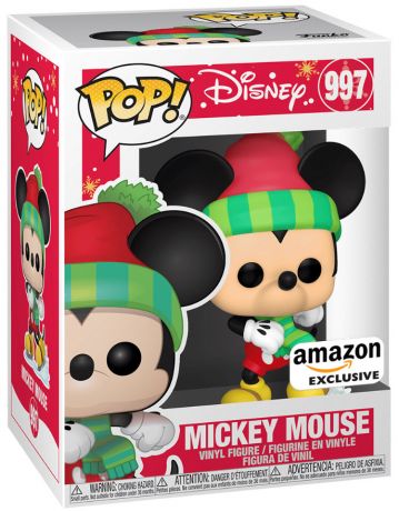 Figurine Funko Pop Mickey Mouse [Disney] #997  Mickey Mouse patinage sur glace