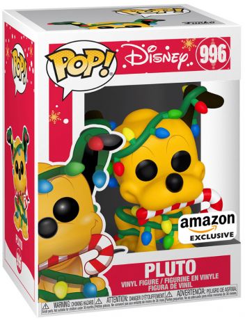 Figurine Funko Pop Mickey Mouse [Disney] #996 Pluto guirlandes de Noël