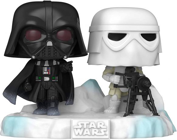 Figurine Funko Pop Star Wars 5 : L'Empire Contre-Attaque #377 Dark Vador et Snowtrooper